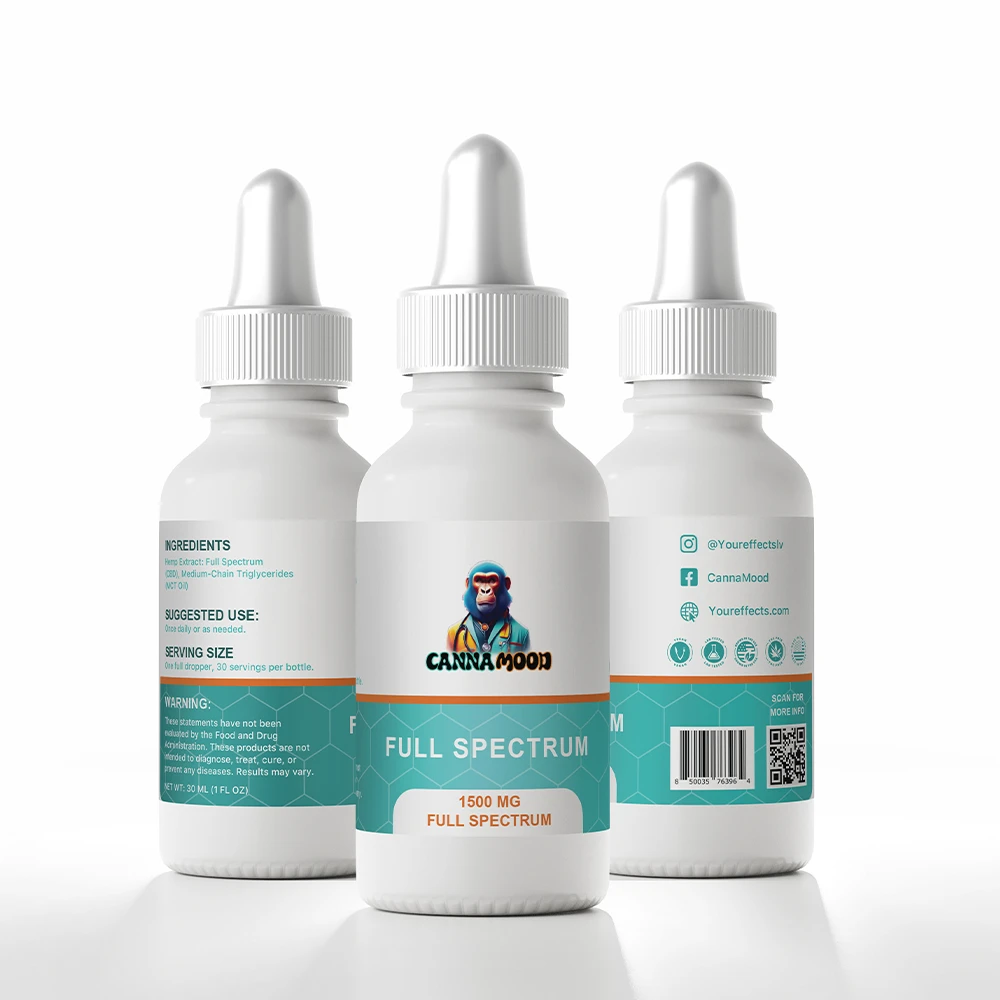 1500mg Full Spectrum CBD Tincture