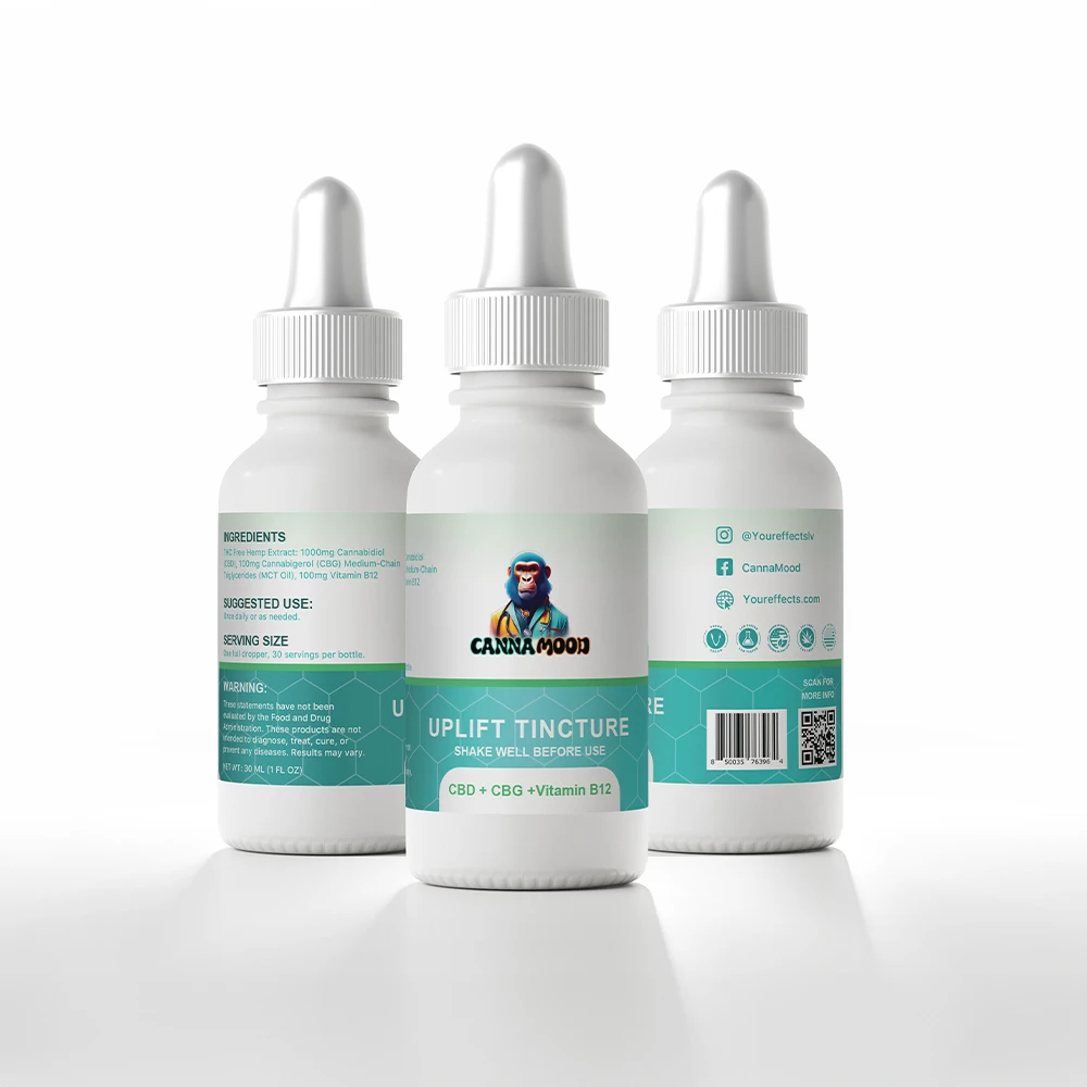 Uplift Tincture – CBD + CBG + Vitamin B12 - Your Effects