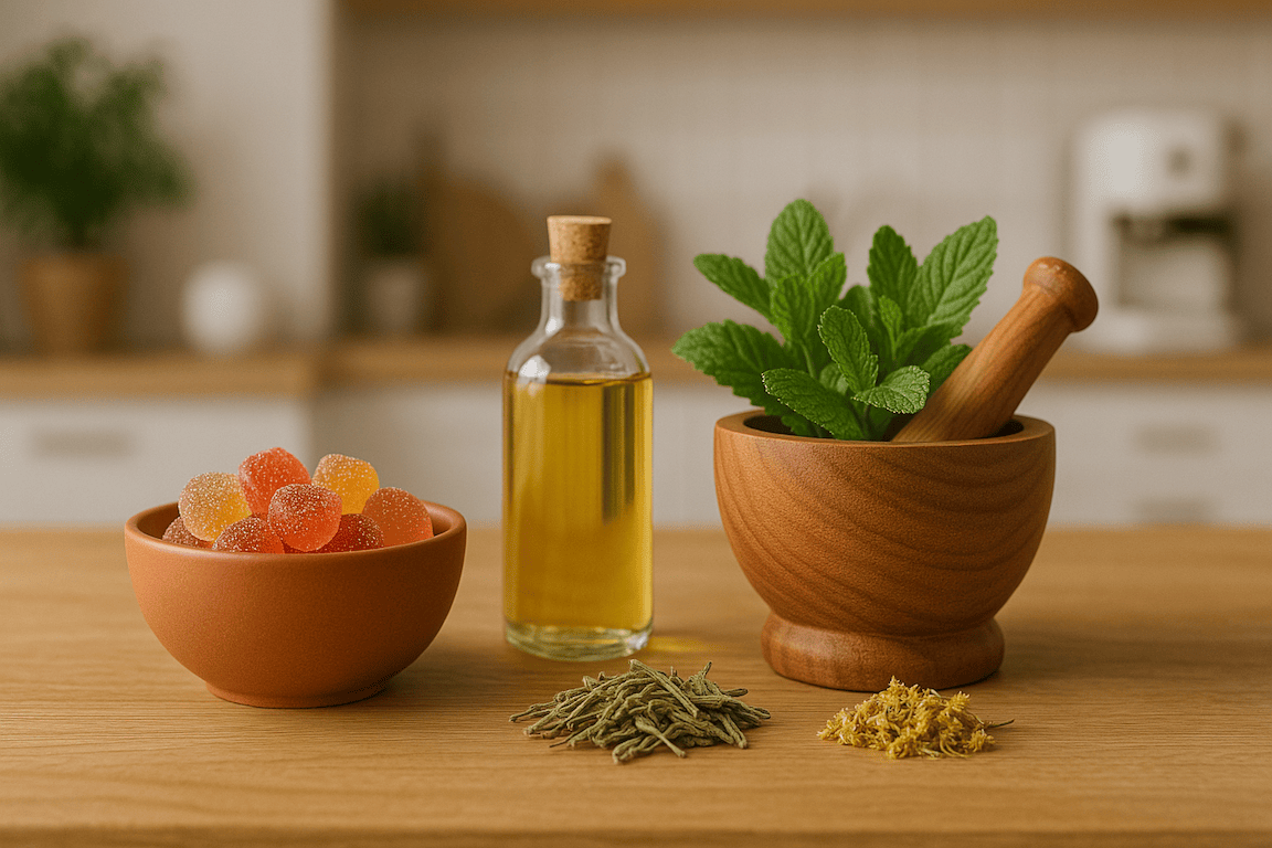 How CBD Gummies for Anxiety Interact with Herbal Supplements