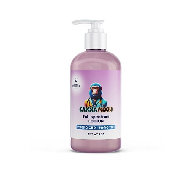 Nighttime Full Spectrum CBD & THC Pain Relief Lotion 2000MG CBD 300 MG THC